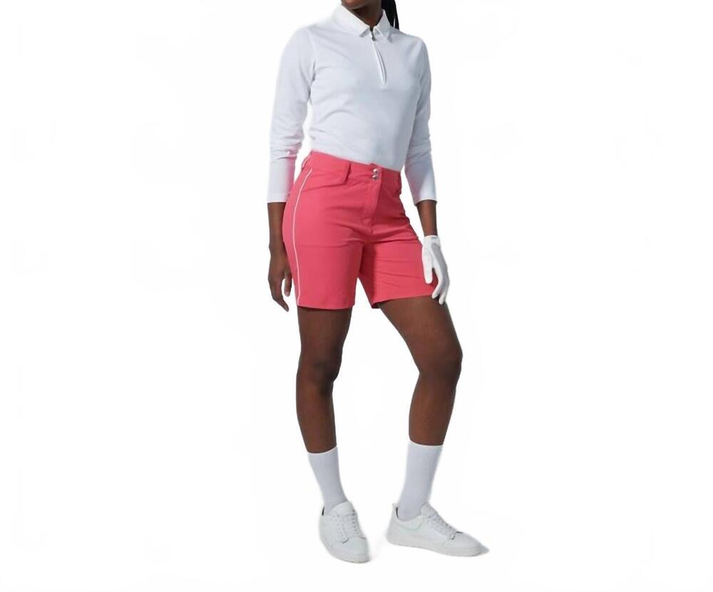 NEW DAILY SPORTS glam shorts in intense coral
